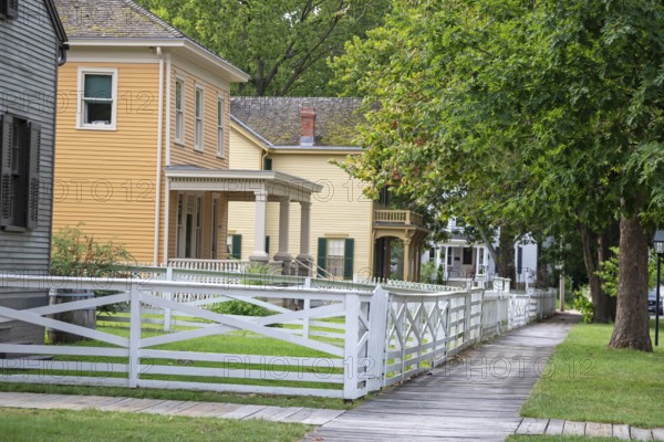 Springfield, Illinois, The Lincoln Home National Historic Site preserves the home and neighborhood
