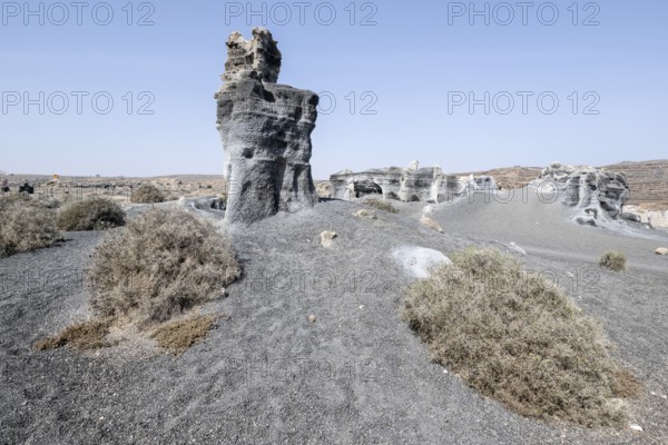 Stratified City, Antigua rofera de Teseguite, Lanzarote, Canary Islands, Spain, Europe
