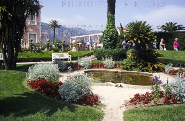 A visit to Villa Ephrussi de Rothschild, villa Île-de-France, Saint-Jean-Cap-Ferrat, French