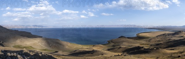 Highlands, Song Kul mountain lake, Naryn region, Kyrgyzstan, Asia