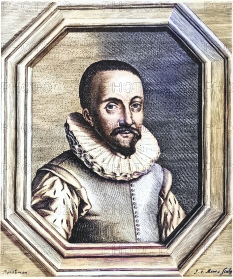 Hans Lippershey (d. 1619) Dutch optician credited with discovery of the telescope, Hans Lippershey