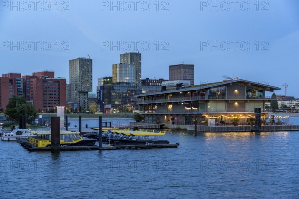 The Floating Office Rotterdam, is considered the world's largest floating office building, jetty