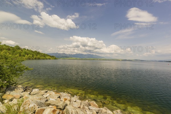 Reservoir Liptovska Mara, Slovakia, Europe