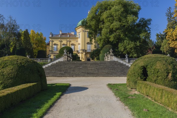 Buchlovice castle in south-east Moravia, Czech Republic, Europe