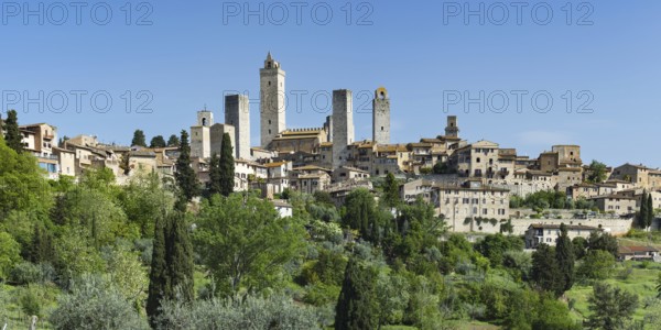 San Gimignano, Tuscany, Italy, Europe