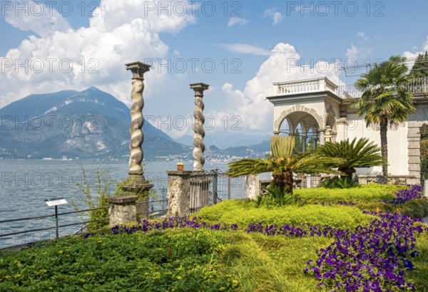 Villa Monastero gardens, Varenna, Lake Como, Lago di Como, Italy, Europe