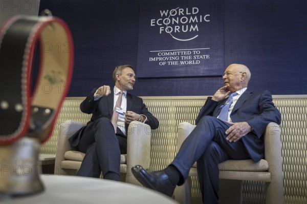 Christian Lindner (FDP), Federal Minister of Finance, pictured during his participation in the
