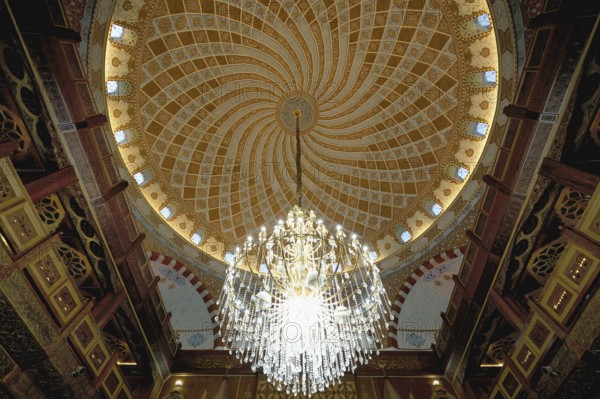 Uzungol mosque, Prayer room and cupola, Trabzon, Turkey, Asia