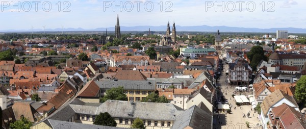 Panorama of Speyer, Rhineland-Palatinate
