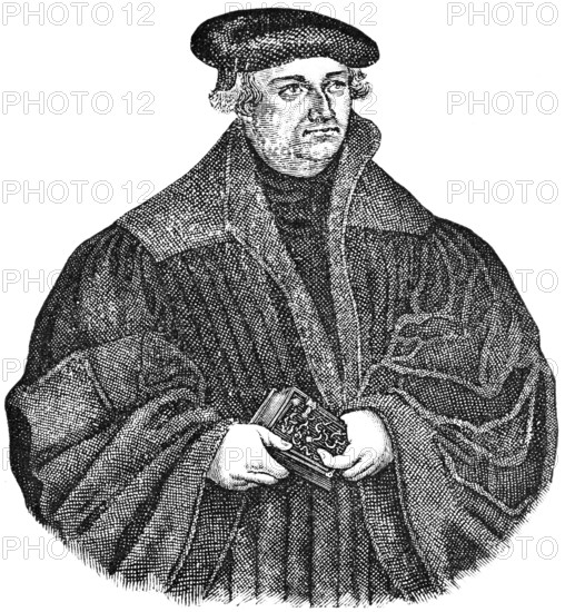 Justus Jonas the Elder (1493, 1555), theologian and reformer, author of hymns, provost of the