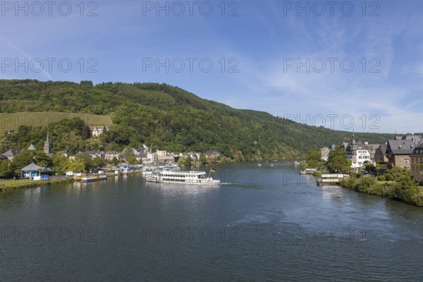 View of Traben-Trabach, Moselle, Rhineland-Palatinate, Germany, Europe