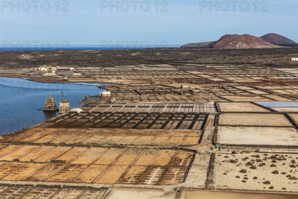 2016, Lanzarote, Salinas de Janubio, ESP, Spain, Canary Islands, Canary Islands, Atlantic Ocean,
