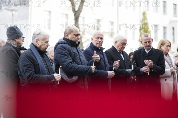 Bogdan Borusewicz (co-founder of Solidarnosc), Kai Wegner (Governing Mayor of Berlin), Frank-Walter