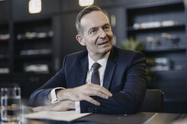 Volker Wissing (FDP), Federal Minister of Transport and Digital Affairs, recorded during an