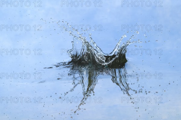 Splashing water, Catalonia, Spain, Europe