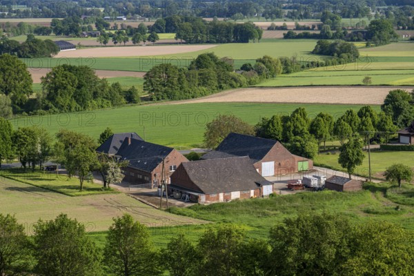 Sonsbeck Switzerland, a part of the Lower Rhine mountain range, an end moraine pushed up during the