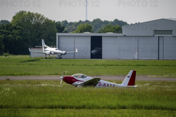 Mülheim-Essen airfield, commercial airfield in the south of Essen and in the east of Mülheim an der