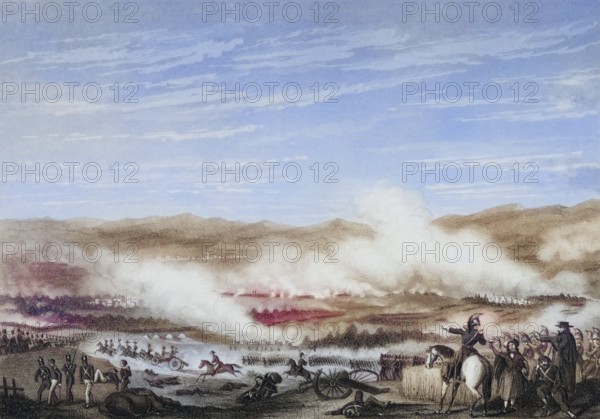 In the Battle of Vitoria on 21 June 1813, English, Portuguese and Spanish troops under the supreme