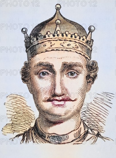 William the Conqueror William I of England 1027 to 1087 From The National and Domestic History of