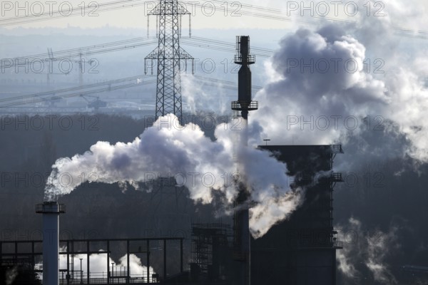 Bottrop, North Rhine-Westphalia, Germany, The Prosper coking plant is one of three operating coking