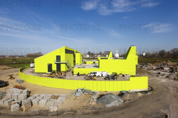 Oberhausen, Ruhr area, North Rhine-Westphalia, Germany - Emscher conversion, new Emscher AKE sewer,
