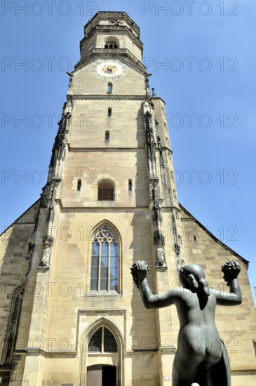 The collegiate church is the oldest Protestant church in Stuttgart and one of the city's landmarks.