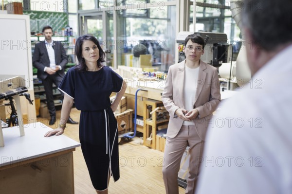 Annalena Bärbock (Alliance 90/The Greens), Federal Minister of Foreign Affairs, and Josefine Paul,
