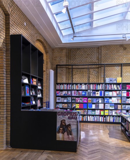 Bookshop in the Gropius Bau, Berlin, Germany, Europe