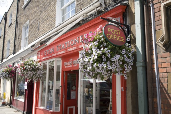 Stationers shop and post office, Eton, Berkshire, England, United Kingdom, Europe