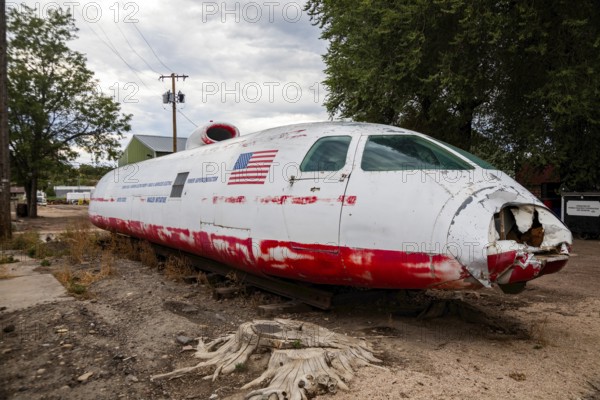 Pueblo, Colorado, A tracked levitated research vehicle at the Pueblo Railway Museum. Several