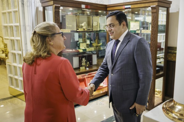 Svenja Schulze (SPD), Federal Minister for Economic Cooperation and Development, meets the Minister