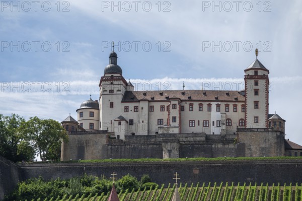 Marienberg Fortress, residence of the Würzburg prince-bishops from 1253 to 1719, rebuilt as a
