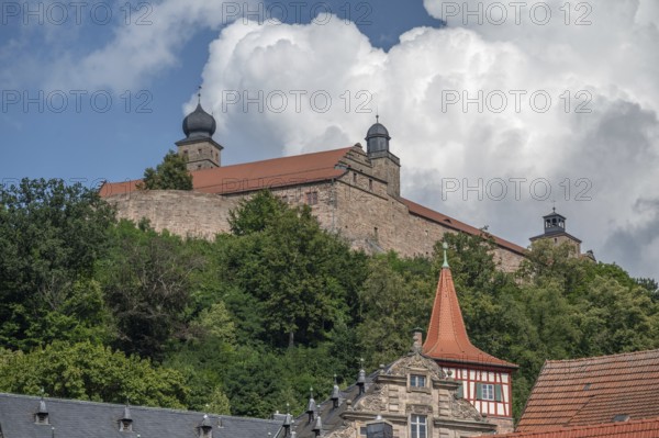 Plassenburg, mentioned in 1135, in 1557 the complex was expanded into a fortified Renaissance