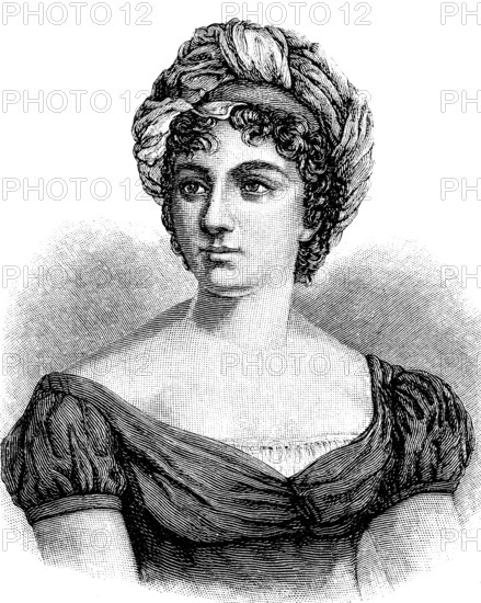Anne-Louise-Germaine Baroness von Stael-Holstein or Madame de Stael, née Necker, 22 April 1766, 14