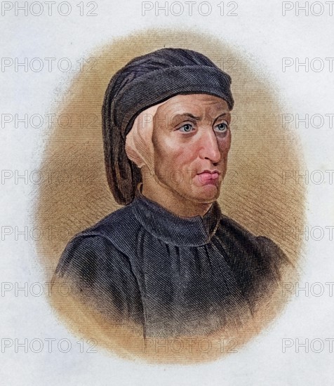 Dante Alighieri, 1265-1321, Italian poet. From the book The Vision or Hell, Purgatory and Paradise