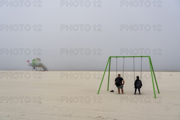 North Sea island of Langeoog, early summer, shortly after the first easing of the lockdown in the