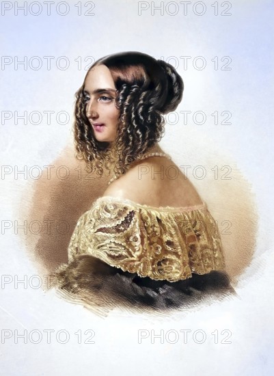 Henriette Wertheimer, gb. Ullmann (born 1804), woman of the Jewish philanthropist Josef von