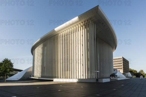Philharmonie, by Christian de Portzamparc, Place de l'Europe, Plateau de Kirchberg, Luxembourg,