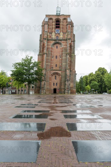 Oldehove, leaning tower, landmark, attraction, building, architecture, centre, old town, city trip,