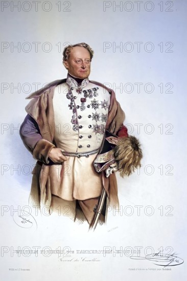 William Friedrich von Hammerstein of the House of Equord (born 3 March 1785 in Hildesheim, died 13