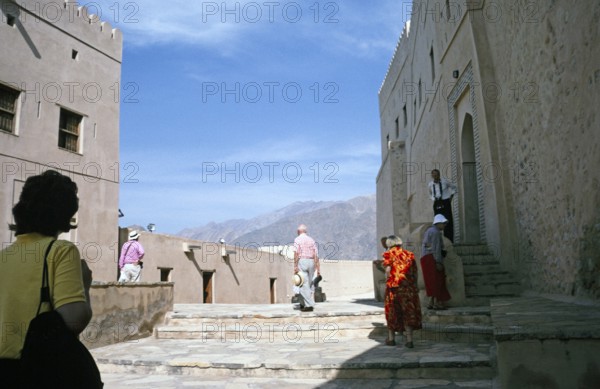 Historical fortress Nakhal Fort in the Al Batinah region, Oman, Arabian Peninsula, Swann Hellenic