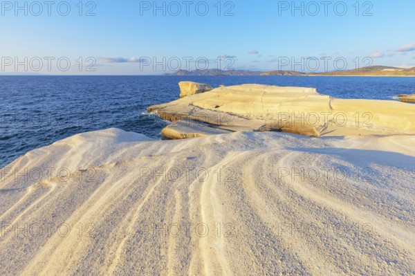 Rock formations, Sarakiniko, Milos Island, Greece, Europe