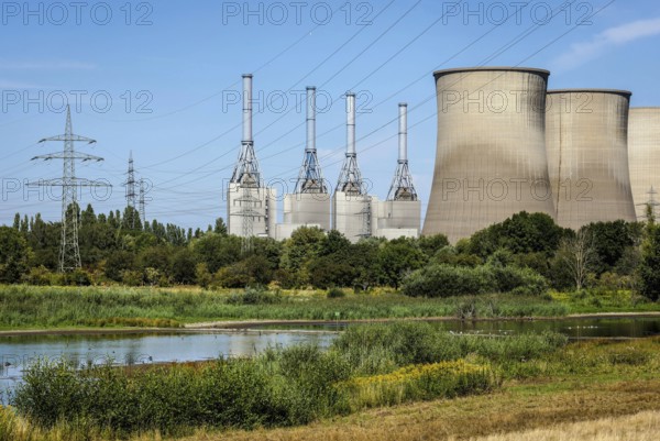 Werne, North Rhine-Westphalia, Germany, natural gas power plant, steam power plant, RWE Generation