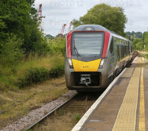 Stadler built British Rail Class 745 FLIRT electric multiple unit Greater Anglia passenger train at