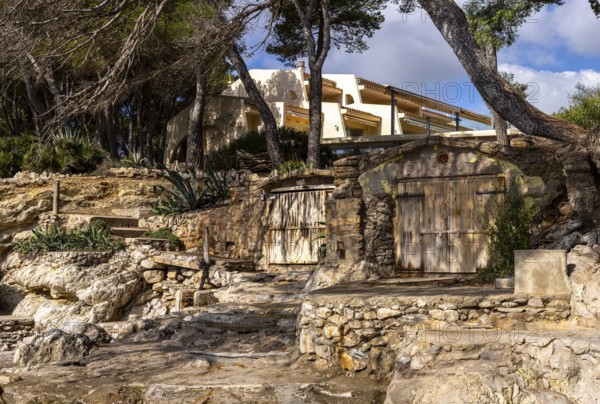 Landscape and coastal area in the north of Majorca, Cala Rajada, Balearic Islands, . Spain
