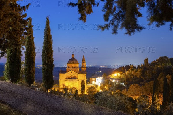 Church of Madonna di San Biagio, Montepulciano, Tuscany, Italy, Europe