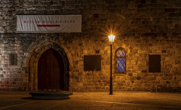 Night shots, Nikolai neighbourhood, Berlin, Germany, Europe
