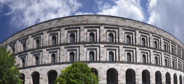 Congress Hall, unfinished National Socialist monumental building on the Nazi Party Rally Grounds,