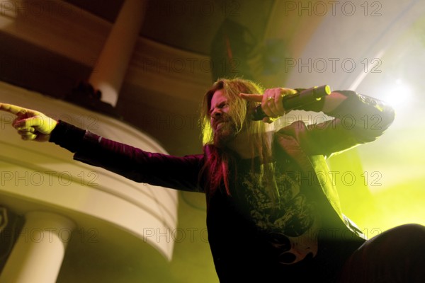 Todd La Torre, lead singer of Queensrÿche, live on The Origins Tour EU/UK 2025 at Metropol Berlin