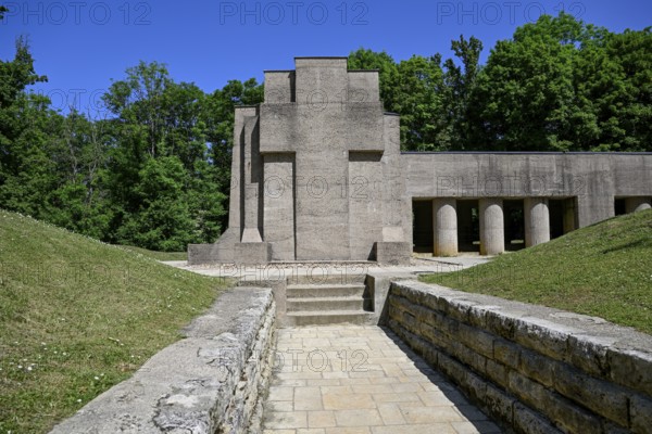 Tranchée des Baïonnettes memorial to the fallen in the First World War, near Verdun, Grand Est